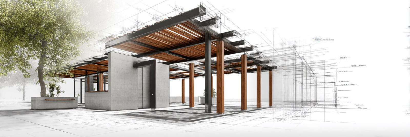 Außen-Rankgerüste, Umwehrungen und Kellerlichtschächte mit Gitterrosten