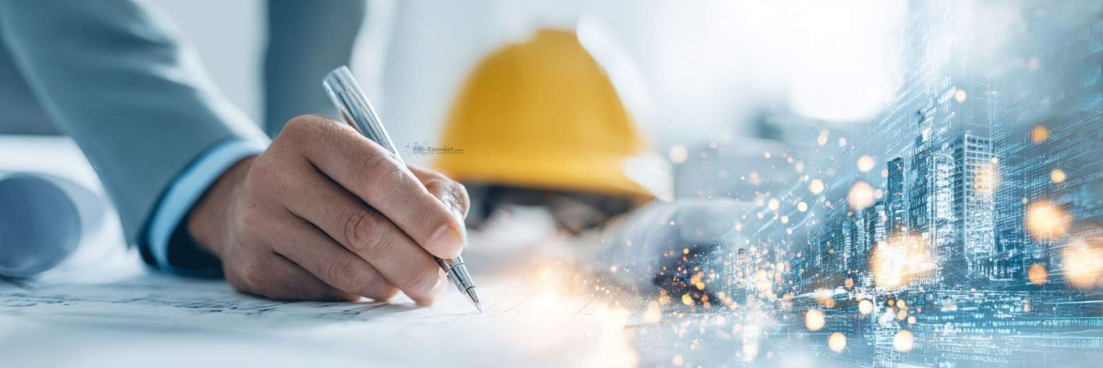 Innenliegende Stützen