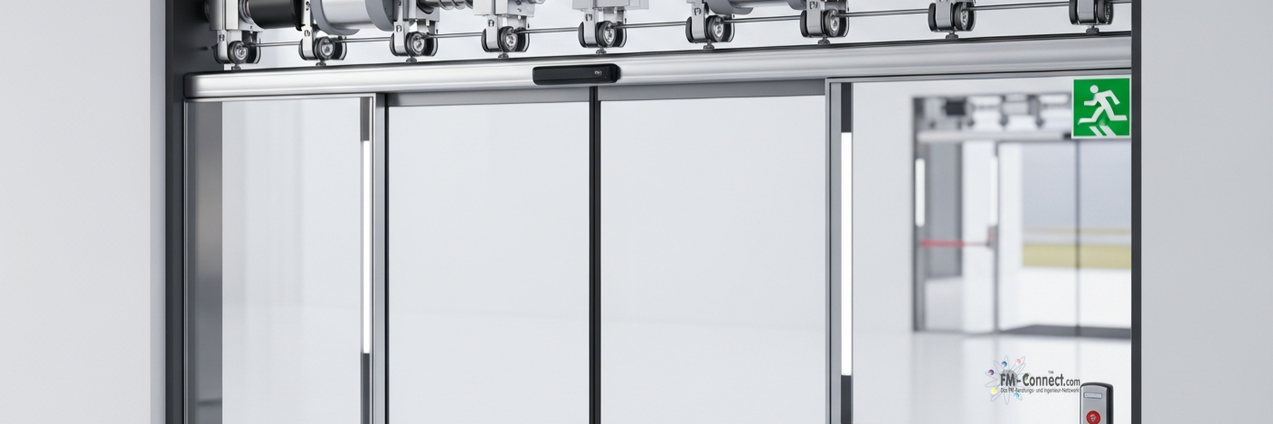 Außenschiebetüren (automatisch, in Fluchtwegen)