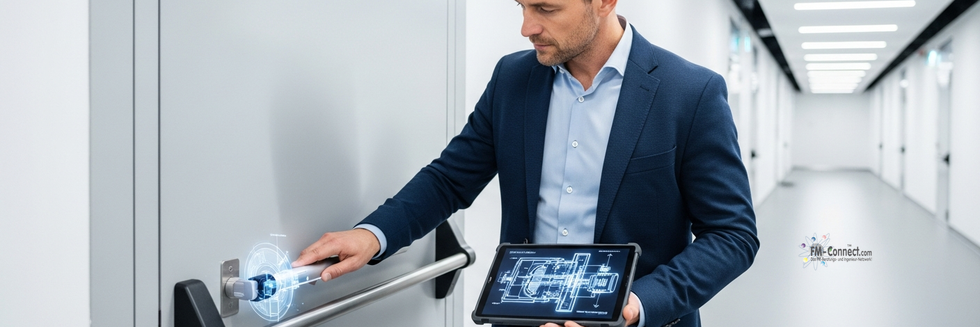 Außentüren (manuell, in Flucht- und Rettungswegen, mit Notausgangsverschlüssen)