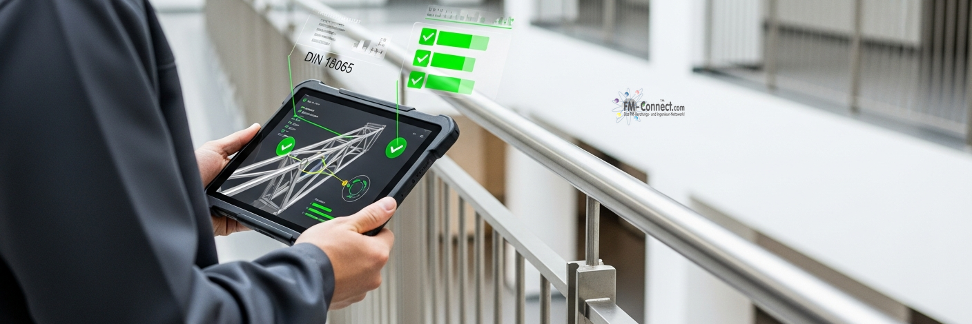 Geländer und Absturzsicherungen innerhalb von Gebäuden