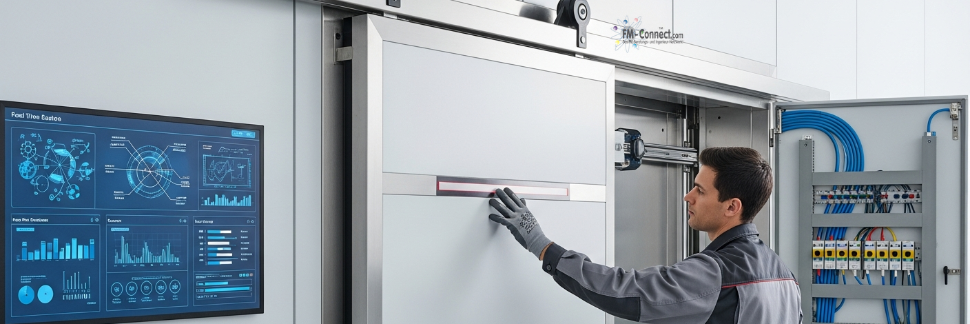 Türen und Tore (kraftbetätigt, in Gehäusen)