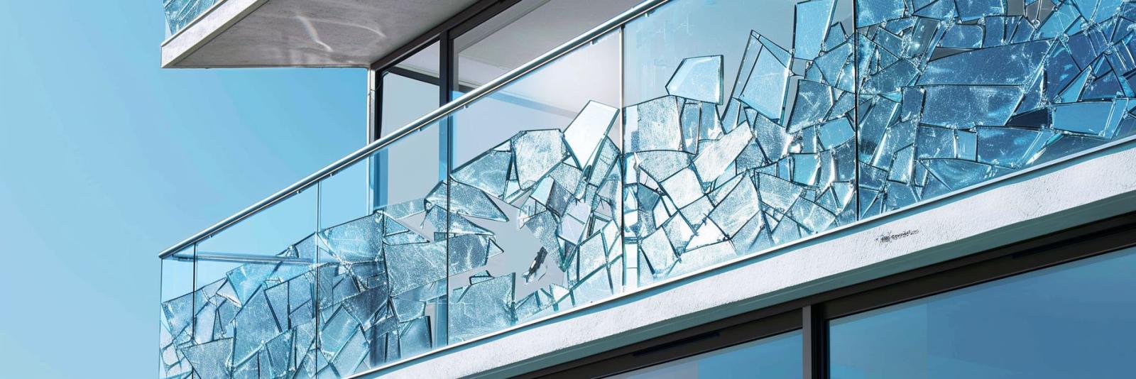 GLASSCHÄDEN KÖNNEN DURCH VERSCHIEDENE URSACHEN ENTSTEHEN, WIE THERMISCHE BELASTUNGEN, MECHANISCHE EINWIRKUNGEN ODER MATERIALFEHLER