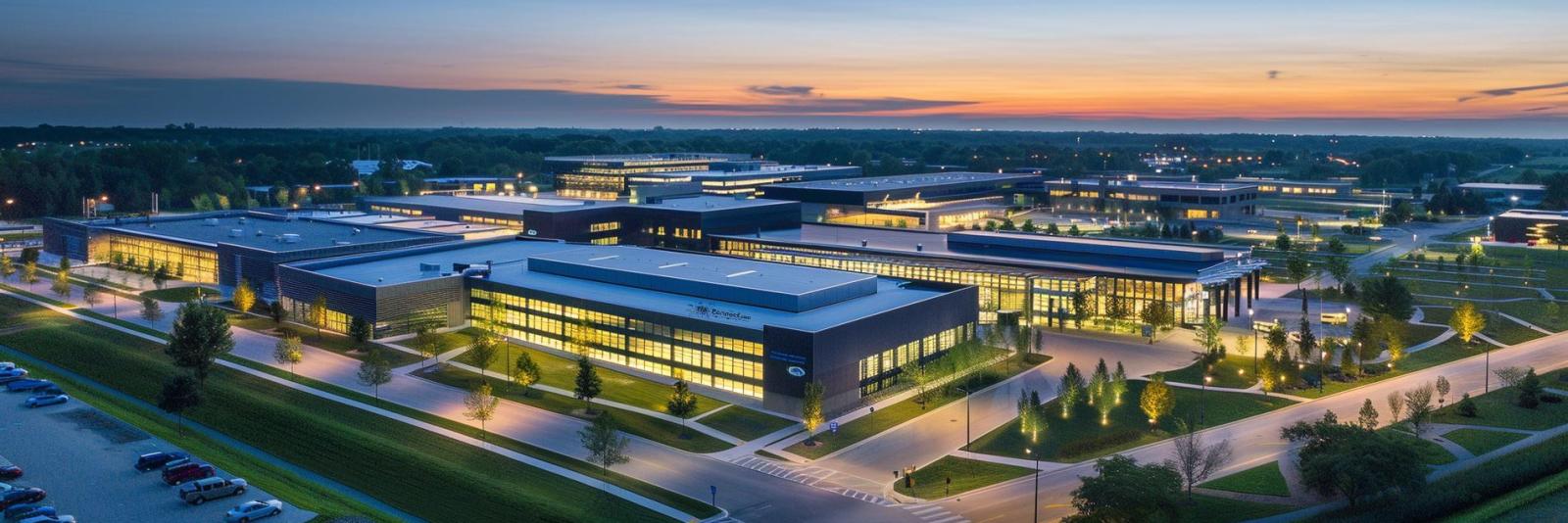 DAS PLANEN, BAUEN UND BETREIBEN VON EFFIZIENTEN PRODUKTIONSHALLEN BERUHT AUF EINER KOMBINATION VON OPTIMIERTER LOGISTIK, EINEM HOCHREGALLAGER, EINEM SHOW-ROOM UND EFFEKTIVEN PRODUKTIONS- UND MONTAGEPROZESSEN